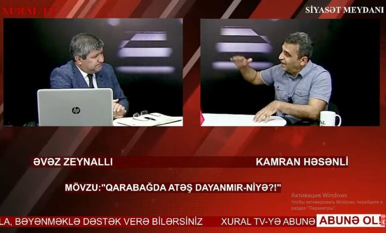 "Siyasət meydanı"#1057 Kamran Həsənli canlı yayında: “Qarabağda atəş dayanmır – niyə?!”-05.08.2021