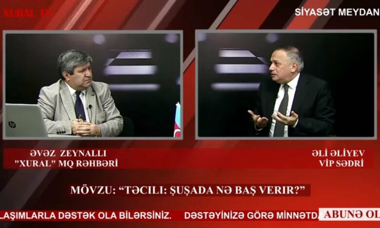 "Siyasət meydanı"#699 Əli Əliyevlə: "Şuşada nə baş verir?”-TƏCİLİ 23.02.2021