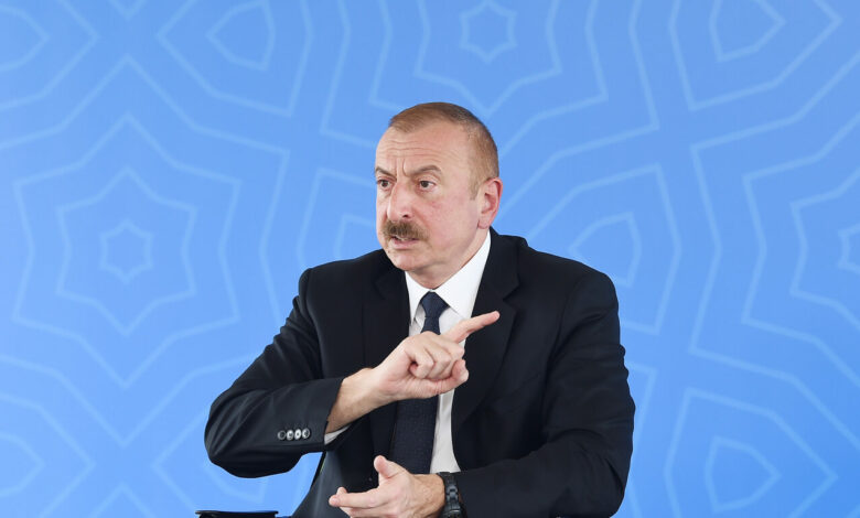 Fransa Xarici İşlər Nazirliyindən İlham Əliyevin çıxışına reaksiya