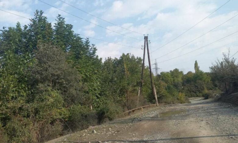 Qəbələnin iki kəndində qaz, su, işıq, yol problemi