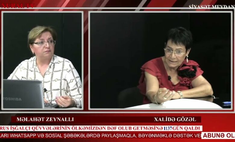 XalidəGözəl: "Əvəz Zeynallı kimi vətənpərvər jurnalisti kimlər sıradan çıxarmağa çalışır?"