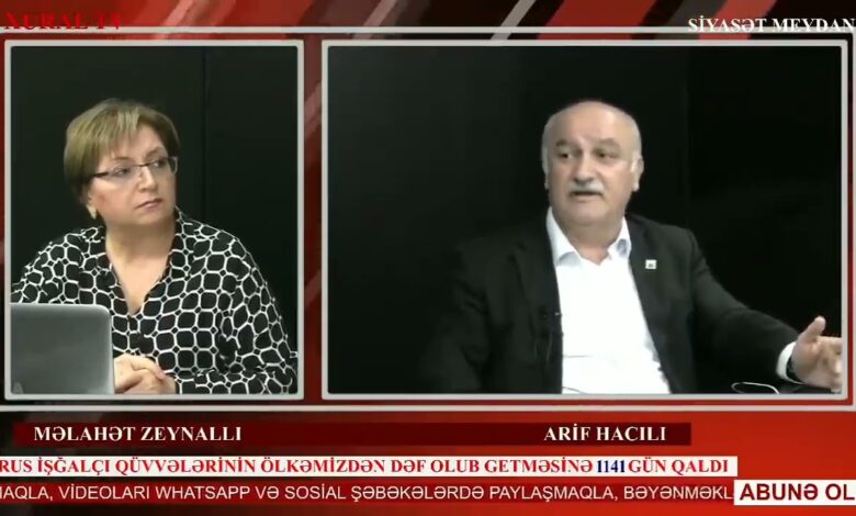 "BİRİNƏ MEYDAN,BİRİNƏ ZİNDAN OLA BİLMƏZ"