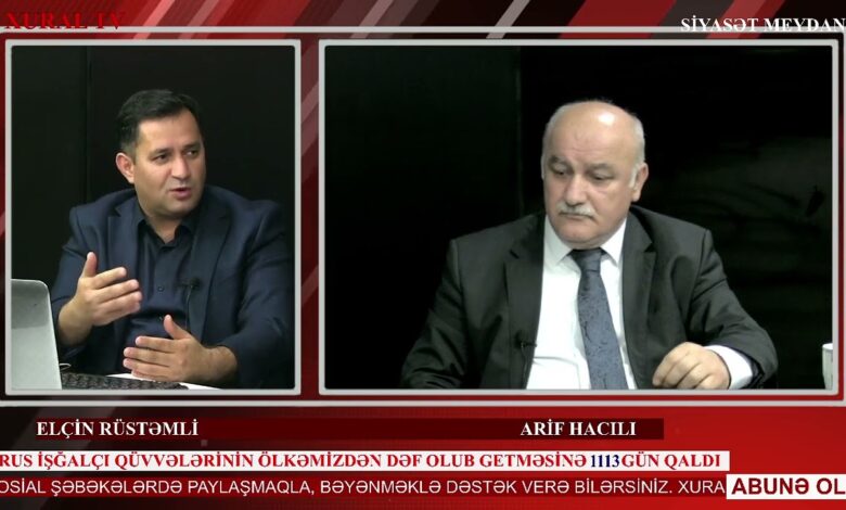 ARİF HACILI: BUNLAR GÜLÜNC VƏ YERSİZ MƏSƏLƏLƏRDİR