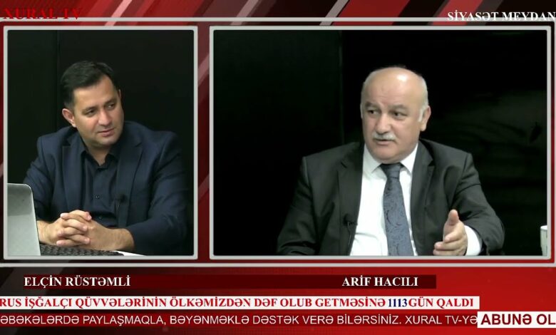 ARİF HACILI: İRAN GERİDƏ QALMIŞ VƏ MÖVHÜMATÇI ÖLKƏ DEYİL