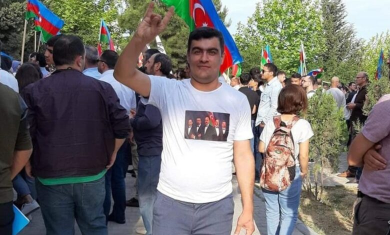 Cəbhəçi sosial şəbəkədə yazdığına görə polisə aparılıb