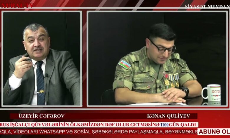 ÜZEYİR CƏFƏROV: MƏN SÖZ TAPA BİLMİRƏM VƏ XƏCALƏT ÇƏKİRƏM