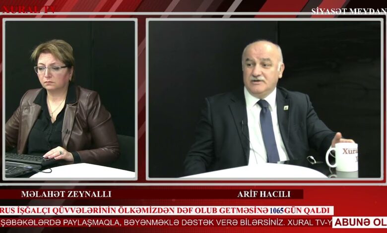 ARİF HACILI: ERMƏNİLƏR DALANA DİRƏNİB