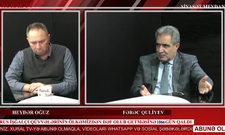 “Siyasət meydanı"#1897 “Heydər Oğuz canlıda: Vasif Talıbov həbs olundu?”14.12.2022