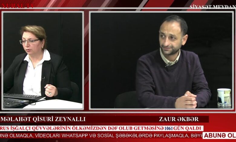 “Siyasət meydanı"#1903 “Zaur Əkbər canlıda: Bəxtiyar Hacıyevə niyə işgəncə verilir?”19.12.2022