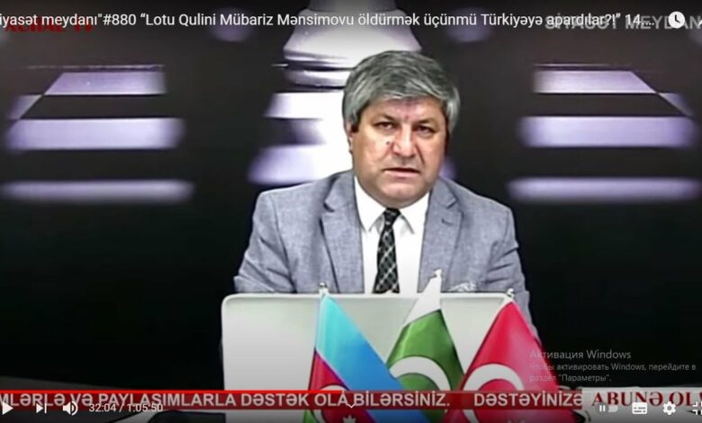 "Siyasət meydanı"#880 “Lotu Qulini Mübariz Mənsimovu öldürmək üçünmü apardılar?!”-14.05.2021