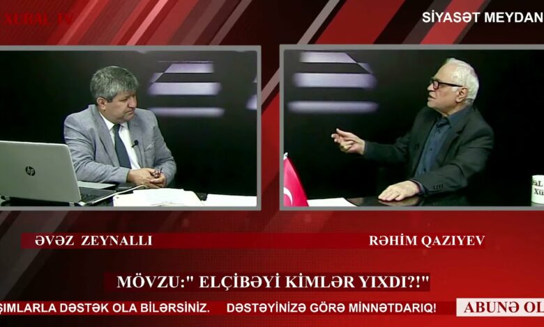 "Siyasət meydanı"#930 Rahim Qazıyevlə: “Elçibəyi kimlər yıxdı?!”-04.06.2021
