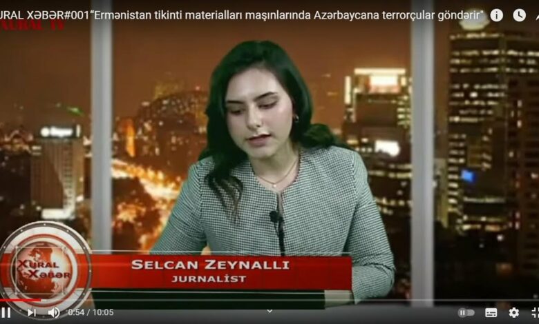 XURAL XƏBƏR#001“Ermənistan tikinti materialları maşınlarında Azərbaycana terrorçular göndərir"