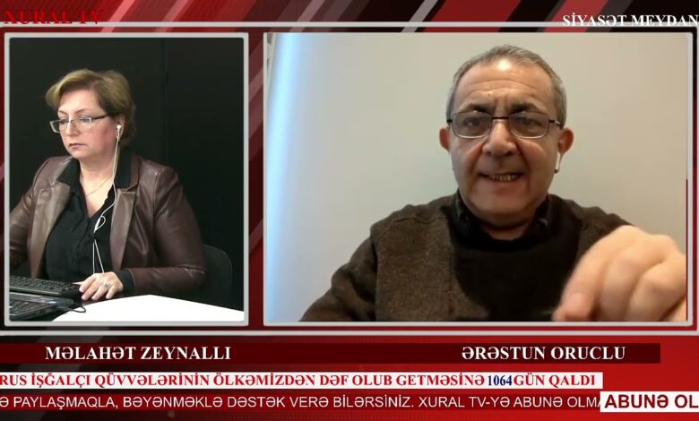 ƏRƏSTUN ORUCLU: AZƏRBAYCAN XALQINA LƏKƏ YAXIBLAR
