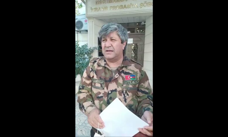Əvəz Zeynallı "Xural"ın talan edilmiş əmlakından imtina etdi