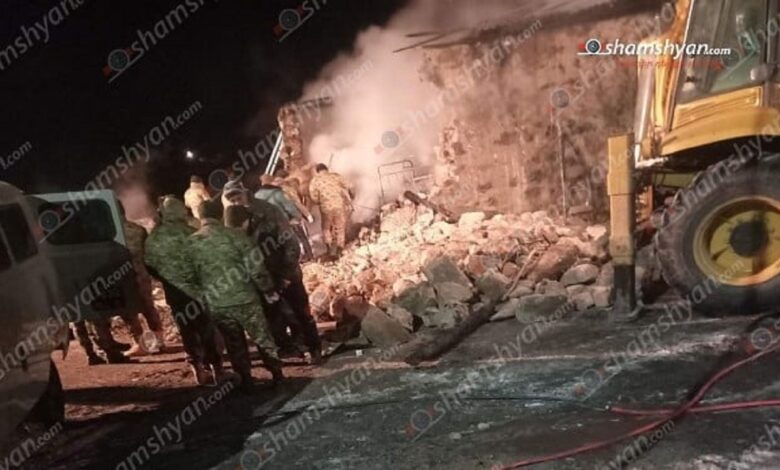 Ermənistanda hərbi hissədə yanğın: 15 hərbçinin öldüyü bildirilir