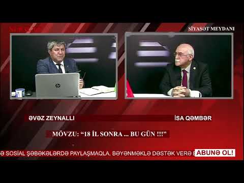 “Siyasət meydanı"#1149 İsa Qəmbər canlı yayında: “18 il sonra, bu gün...” - 15.10.2021