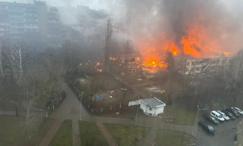 Ukraynada helikopter qəzası: iki uşaq, nazir və müavini həlak olub