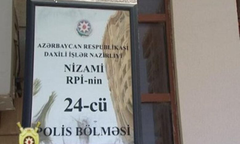 Polis rəisinin qardaşı obyekt sahibini döydüyünə görə saxlanılıb