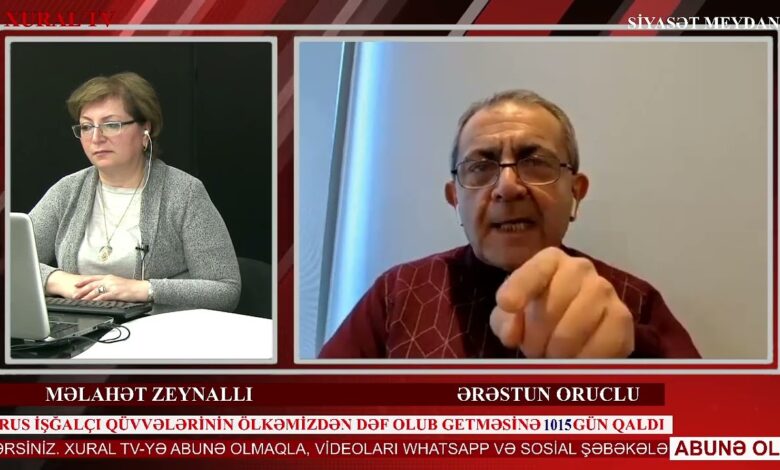 ƏRƏSTUN ORUCLU: RUSİYA AZƏRBAYCANA HƏRBİ MÜDAXİLƏ EDƏCƏK?!