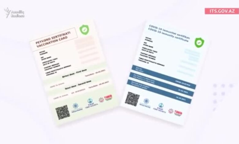 COVID pasportu tələbi ləğv edildi