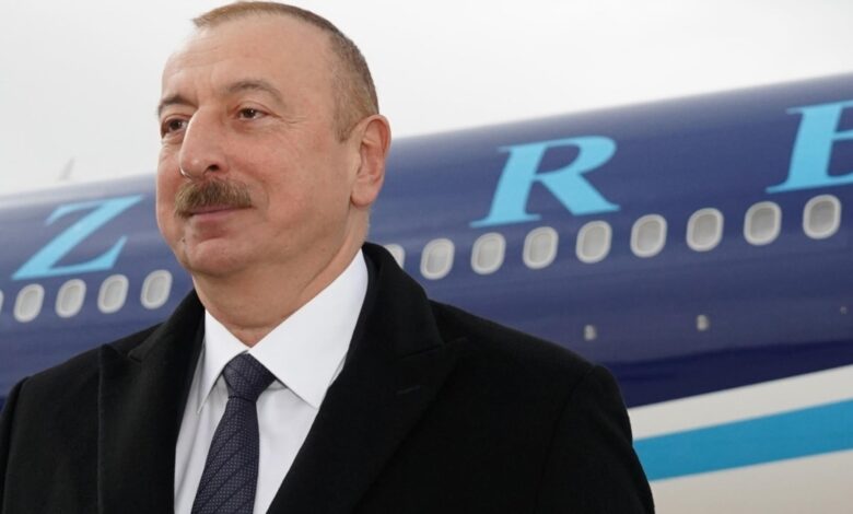 İlham Əliyev Almaniyaya gedib