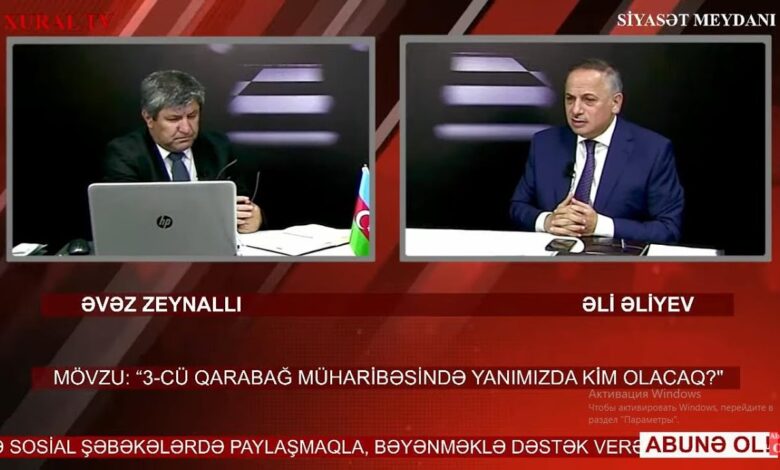 “Siyasət meydanı"#1100 “3-cü Qarabağ müharibəsində yanımızda kim olacaq?”-24.08.2021