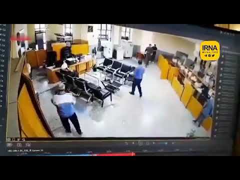 Ayətullah Abbas Əli Süleymaniyə hücum anının görüntüləri yayılıb