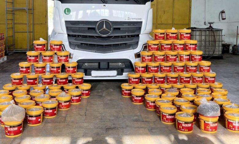 Gömrük Komitəsi sərhəddə 500 kq-a yaxın heroin aşkarladığını bildirir