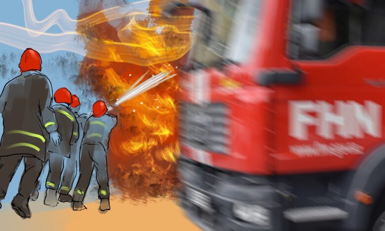 Gəncədə xəstəxanada yanğın: Bir nəfər ölüb