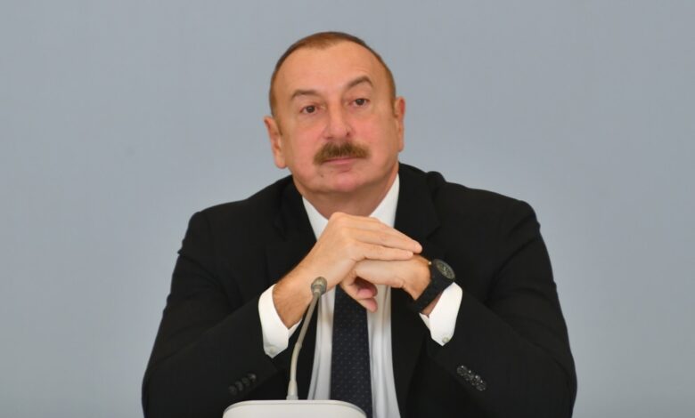 İlham Əliyev ABŞ rəsmisini qəbul edib