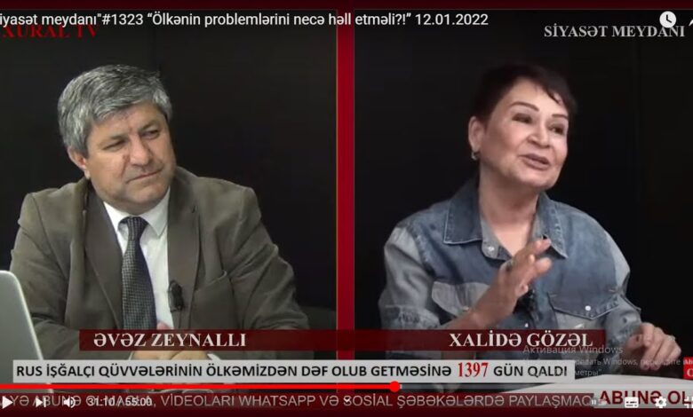 “Siyasət meydanı"#1323 “Ölkənin problemlərini necə həll etməli?!” - 12.01.2022