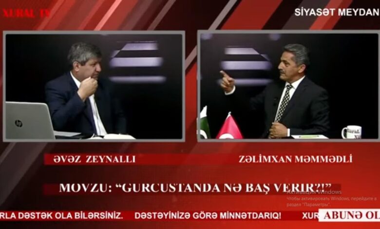 "Siyasət meydanı"#941 Zəlimxan Məmmədli: “Gürcüstanda nə baş verir?!”-09.06.2021