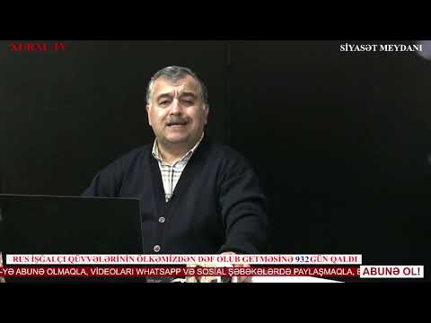 ÜZEYİR CƏFƏROV İÇTİMAİYYƏTƏ MÜRACİƏT ETDİ