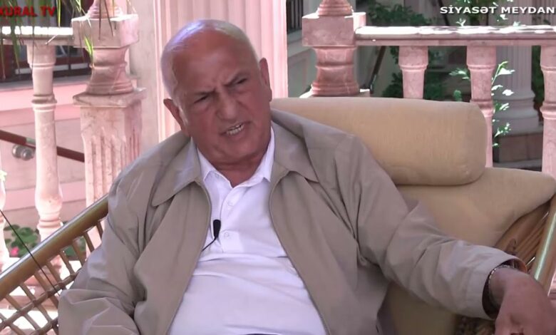 Əli İnsanov: "Ramiz Mehdiyevlə dost olmuşuq, ona heç bir nifrətim yoxdur"