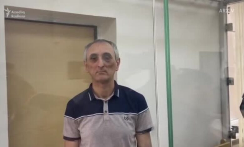 Baş Prokurorluğun binası qarşısında etiraz (Video)