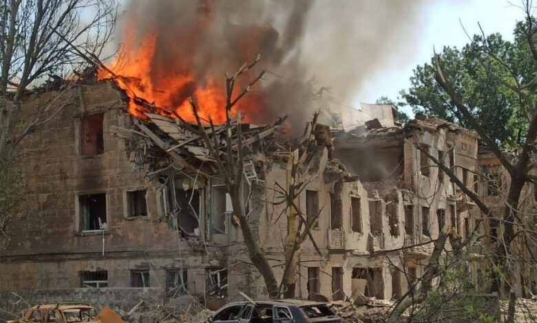 Rusiya ordusu Ukraynada xəstəxananı vurub: 1 ölü, 15 yaralının olduğu bildirilir