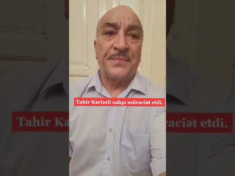Deputat Tahir Kərimli: "Məni incidən odur ki..."