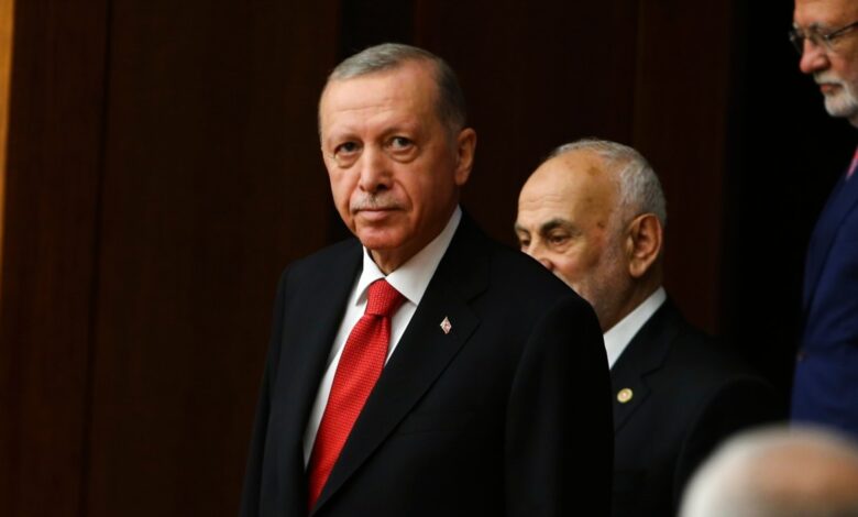Türkiyə prezidentinin andiçmə mərasimi olub