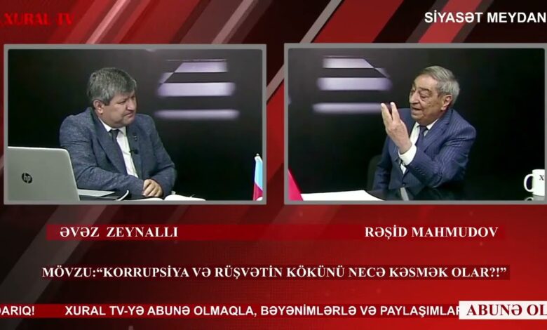 RƏŞİD MAHMUDOVDAN SƏRT ETİRAZ: "ƏƏƏ, AY MƏMURLAR, PULUNUZU SİÇAN YEYƏCƏK, GÜVƏ BASACAQ!.."