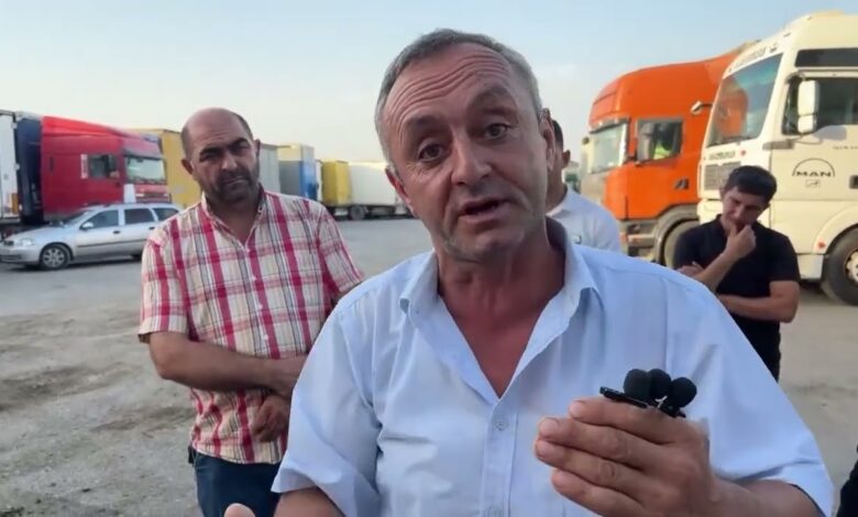 TIR SÜRÜCÜLƏRİ BOĞAZA YIĞILIBLAR: NƏDƏN VƏ NİYƏ ?
