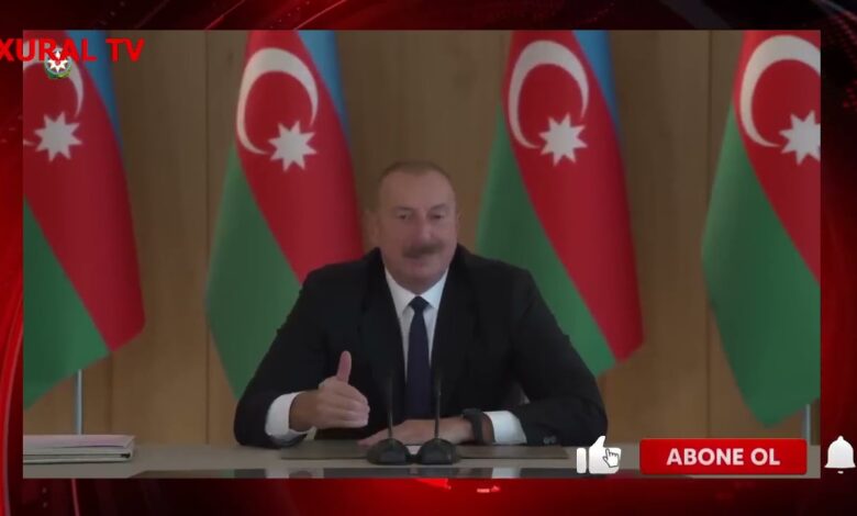 XALQ DA HAQLIDIR, POLİS DƏ... PREZİDENT SÖYÜDLÜDƏN DANIŞDI
