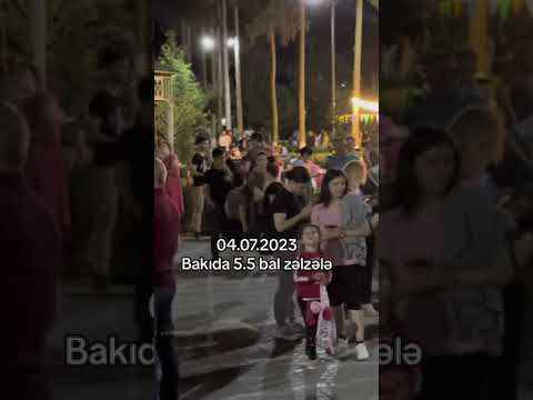 ZƏLZƏLƏ İNSANLARDA CİDDİ TƏŞVİŞ YARATDI