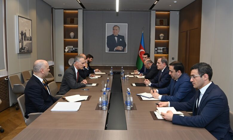 Bayramov ABŞ rəsmisi ilə görüşdə Yerevanın iddialarını qəbul etmədi