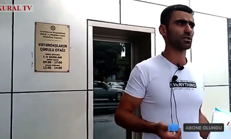 "MƏMURUN BİRİNİ GÜLLƏLƏYİN, SONRA DA SAĞLAM ADI İLƏ YOLA SALIN, ONDA SİZİNLƏ RAZILAŞIM!"