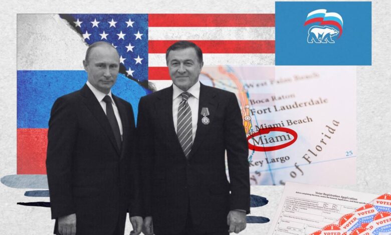 Putinin tərəfdarı Araz Ağalarovun ailəsi Mayamidə