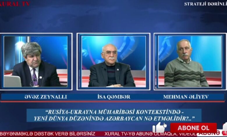 “Yeni Dünya düzənində Azərbaycan nə etməlidir?..” - TƏKRAR