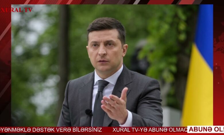 ZELENSKİY BU NİTQİNƏ GÖRƏ NOBEL MÜKAFATI ALACAQ