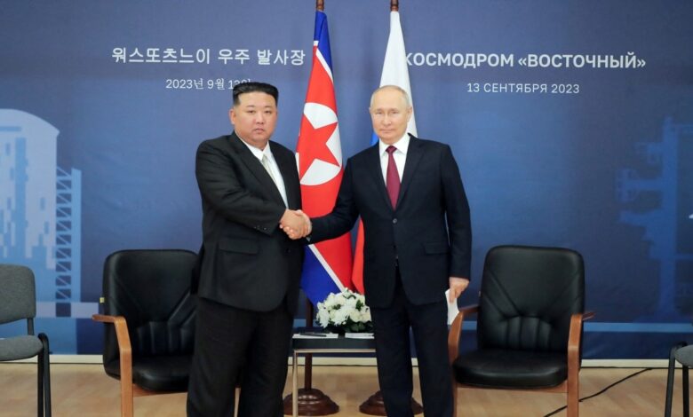 ABŞ, Cənubi Koreya və Yopaniya Kim Çen İnlə Putinin görüşünü müzakirə edib