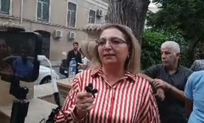 Əvəz Zeynallının məhkəməsindən canlı
