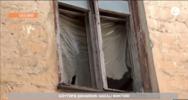 Göytəpə məktəbliləri bu il də qəzalı binada dərs keçirlər